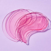 close up details of the rose eye masks hydrating smoothing dry under eyes