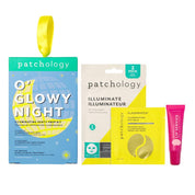 glowy night kit lip service illuminate sheet masks and undereye patches