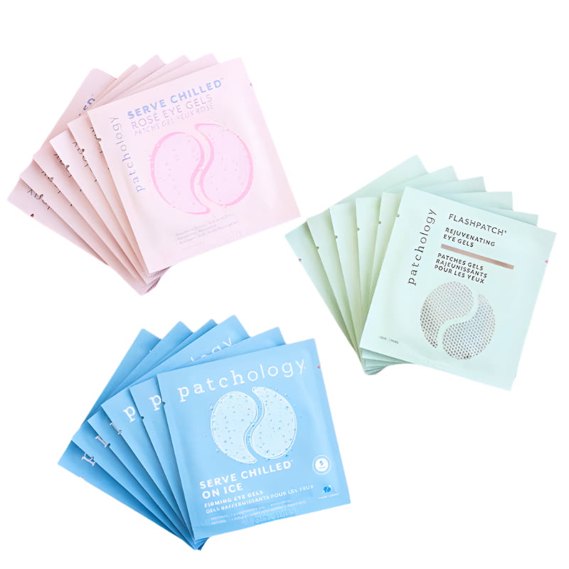 eye patch bridal bundle 18 eye gels