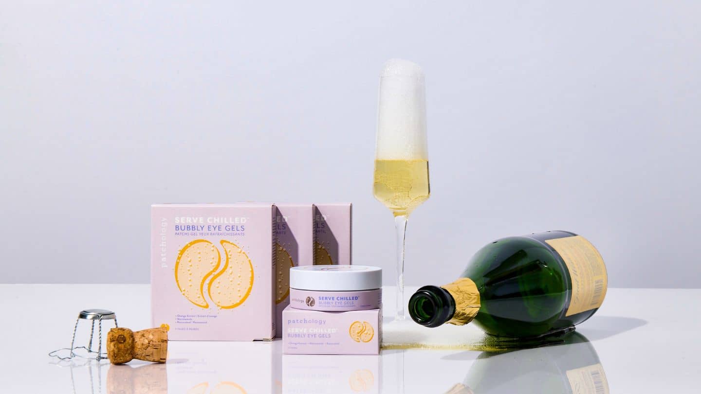 Bubbly Eye Gels Brightening and Illuminating Patchology Serve Chilled