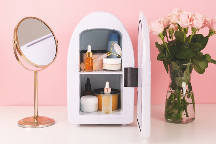 Extend the shelf life of skin care products by storing them in a cool, dry place