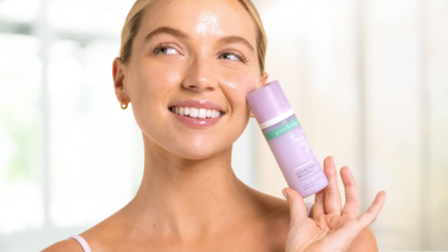 woman using skin remedy sensitive skincare