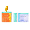 Patchology eye gel packaging with colorful design on a white background