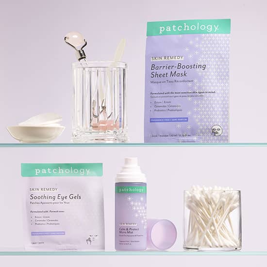 skin remedy sensitive skincare mask eye patches facial mist