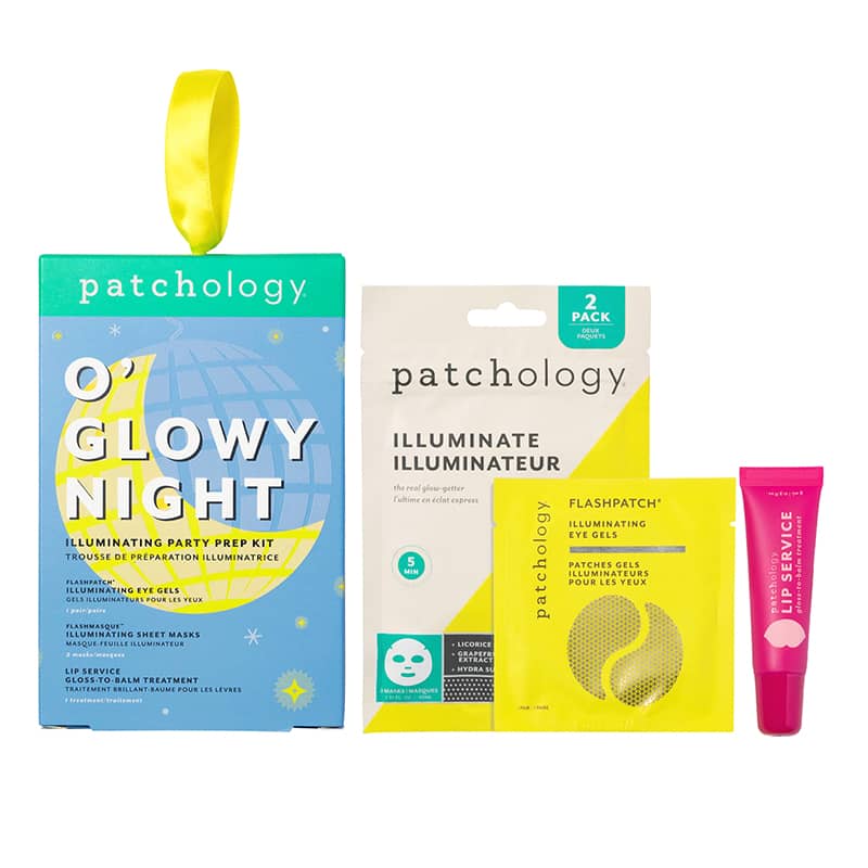 glowy night kit lip service illuminate sheet masks and undereye patches