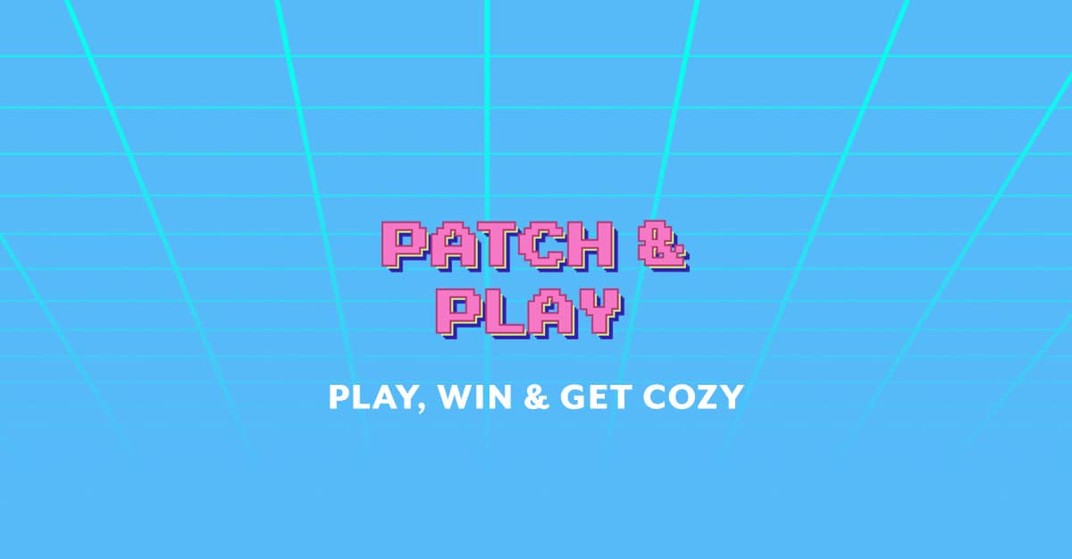 Blue grid pattern on a blue background