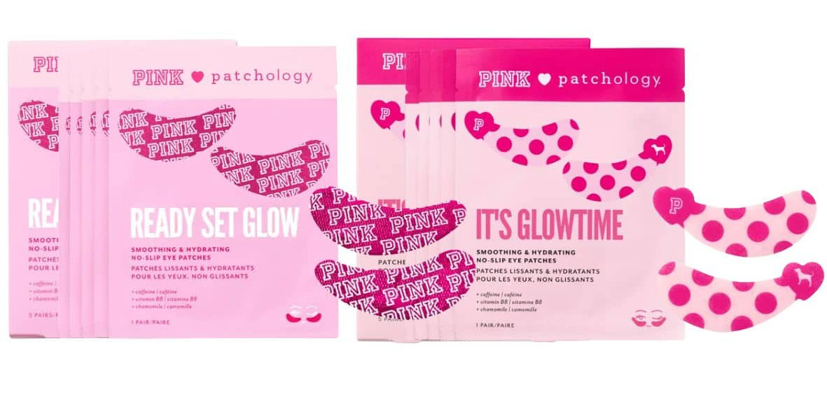 ready set glow and it is glowtime eye patch bundle 10 pairs on white