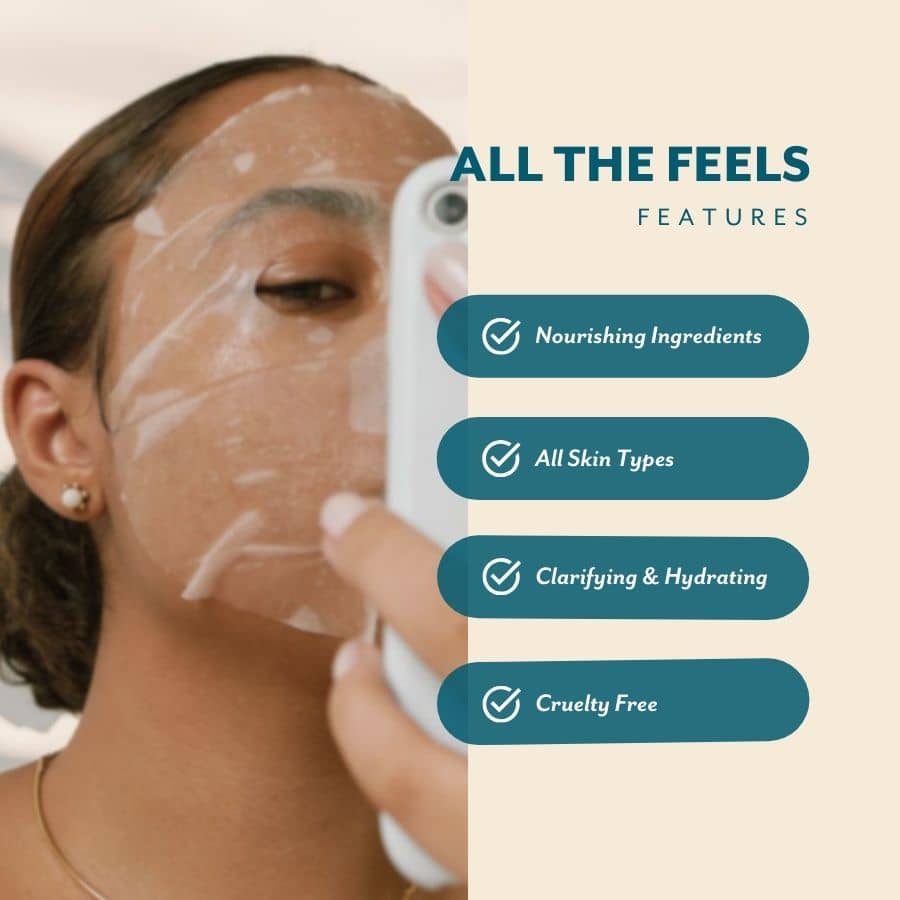 Patchology All The Feels moodmask Kit Facial Sheet Mask