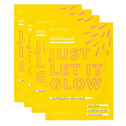 bundle and save four masks glowing skin