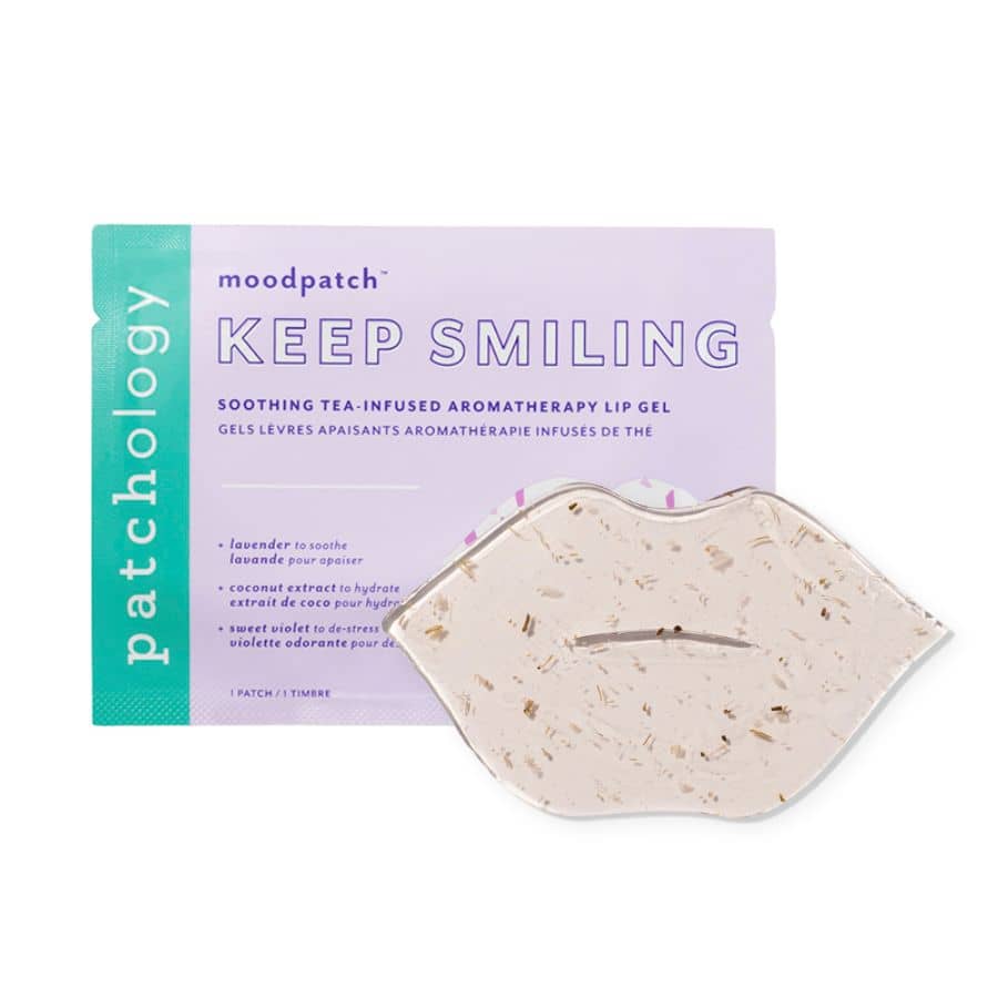 moodpatcch keep smiling lip gels soothing tea infused