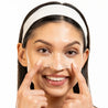 on the nose strip in use removing gunk and unclogging pores