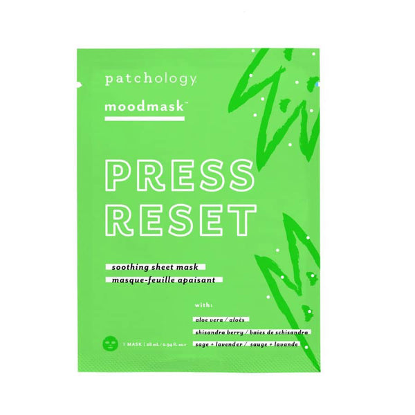 moodmask™ Press Reset Sheet Mask | Patchology