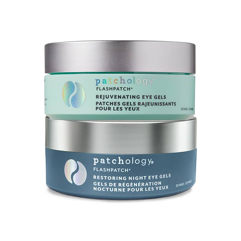 two jars of under eye patches