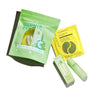 Illuminating eyes kit with eye gels and roll model serum