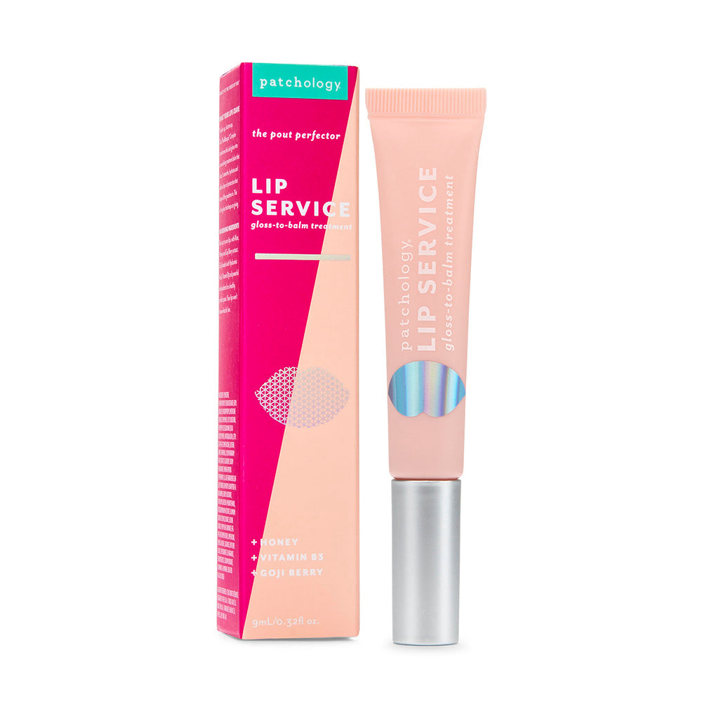 The Pout Perfector Lip Service Patchology gloss-to-balm treatment