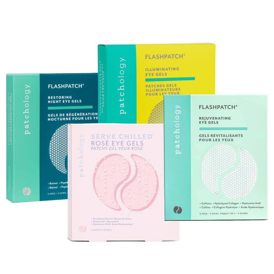 Exclusive Patchology Online Bundle Restoring Illuminating Rose and Rejuvenating Eye Gels