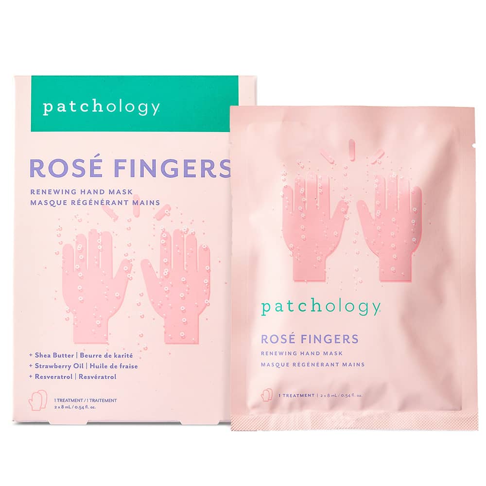 Rosé Fingers Mask | Hydrating Hand Masks | Patchology