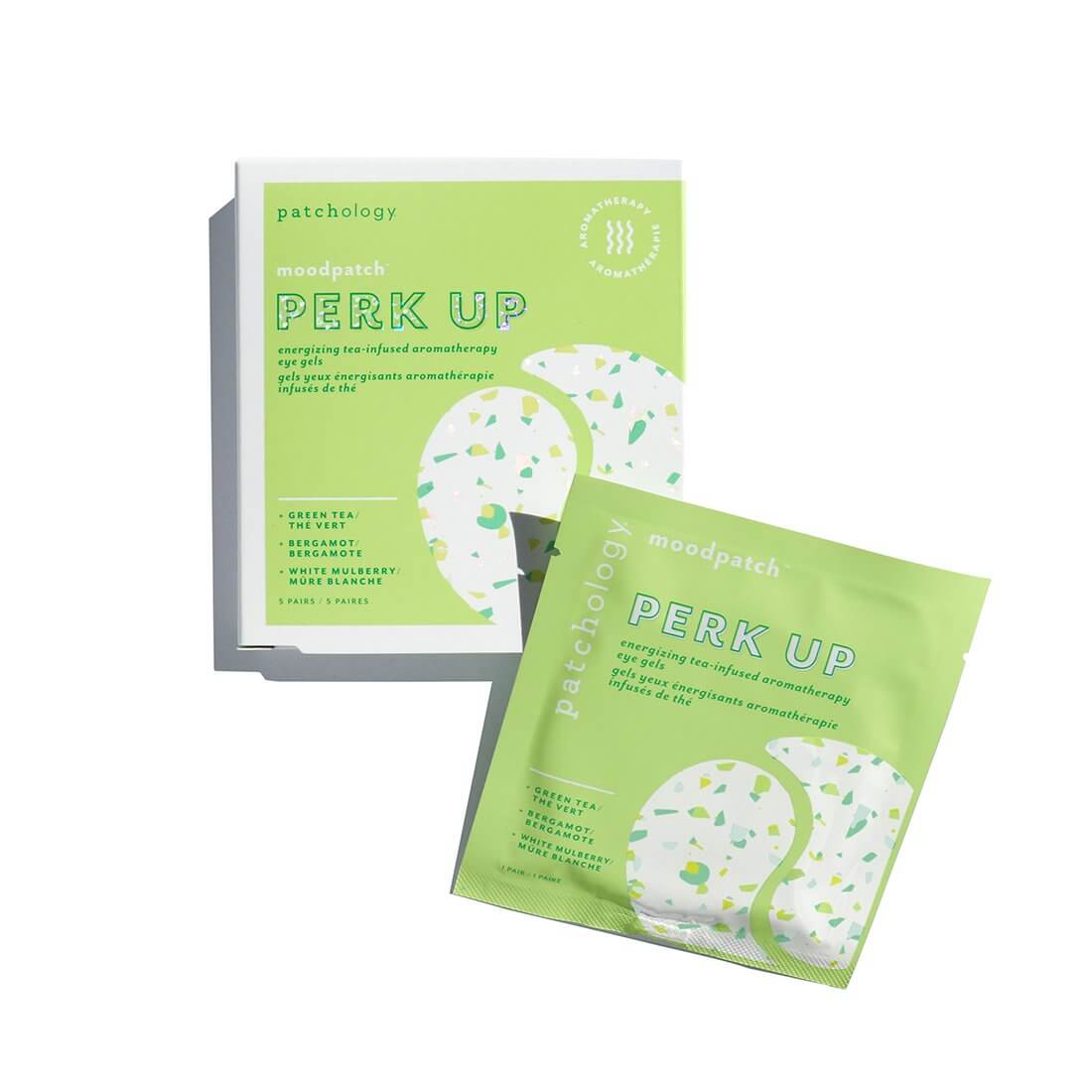 Patchology Perk Up Under Eye Gels scent sensation self care to brighten dark under eyes