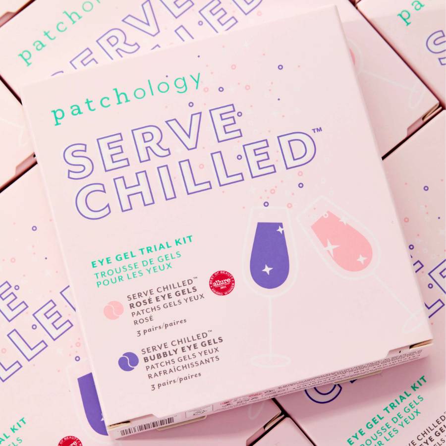 packaging shot of serve chilled eye gels