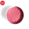 Rosé eye gels in the jar close up details